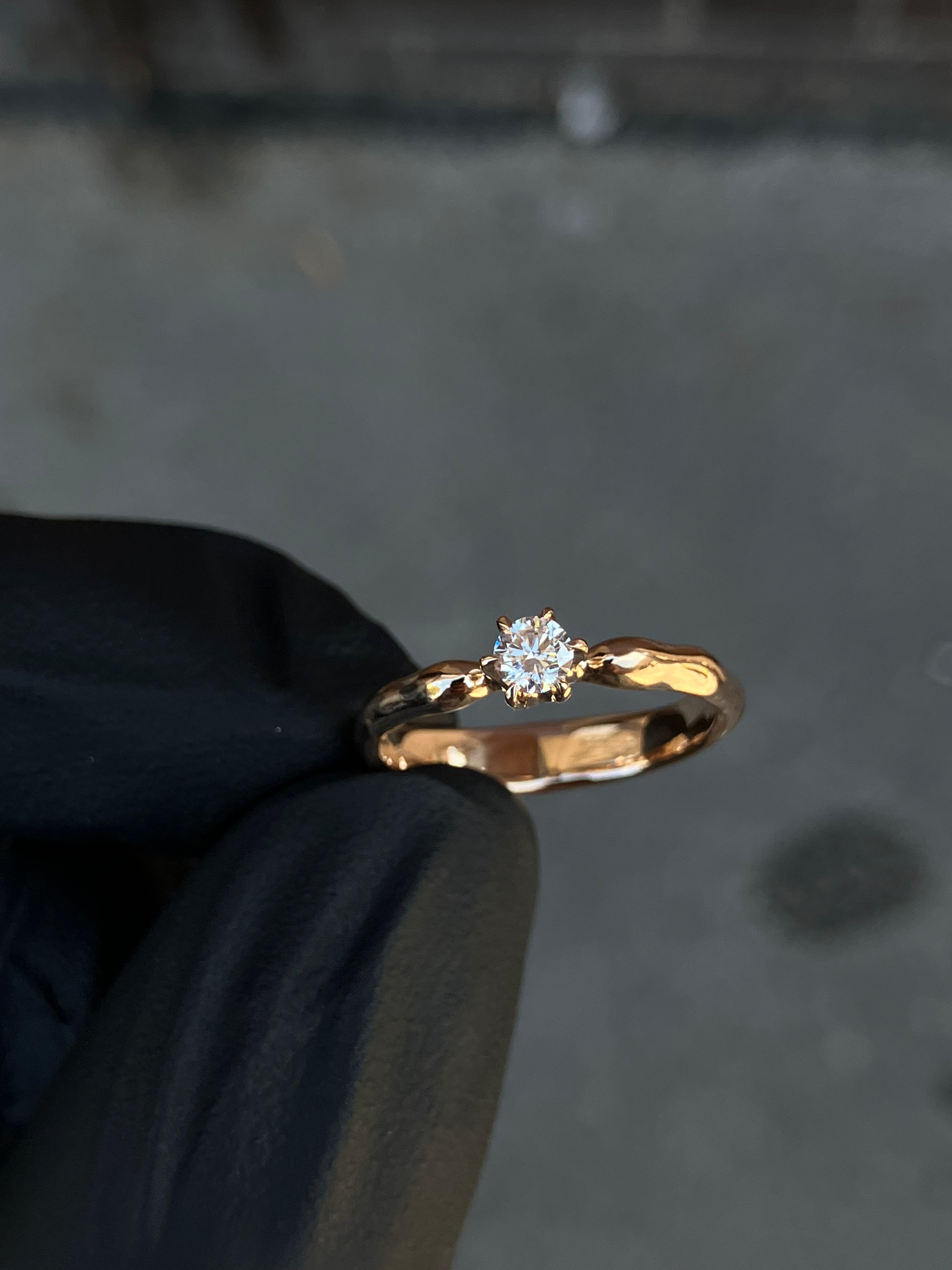 zásnubní prsten So Hot! červené au585