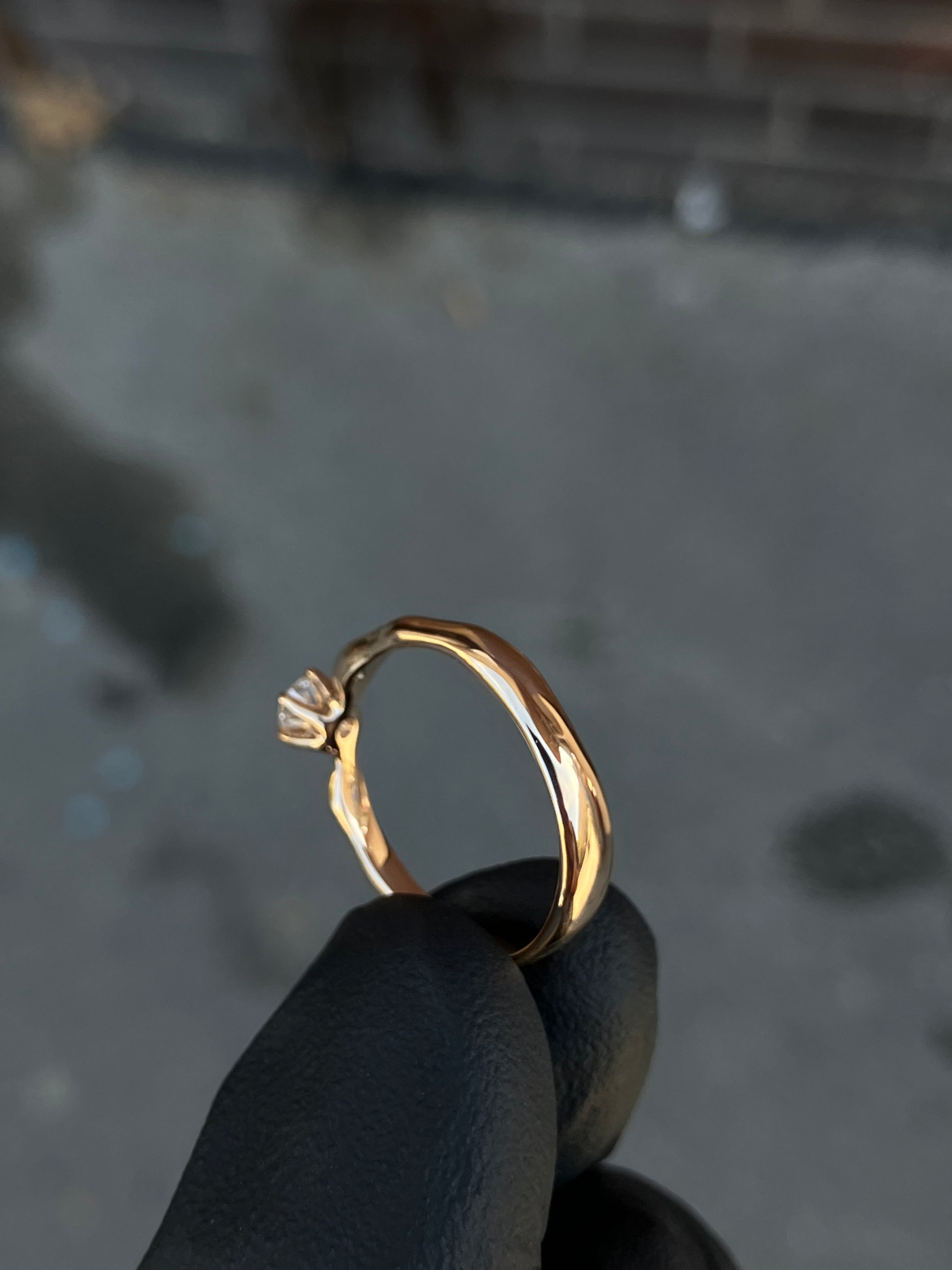 zásnubní prsten So Hot! červené au585