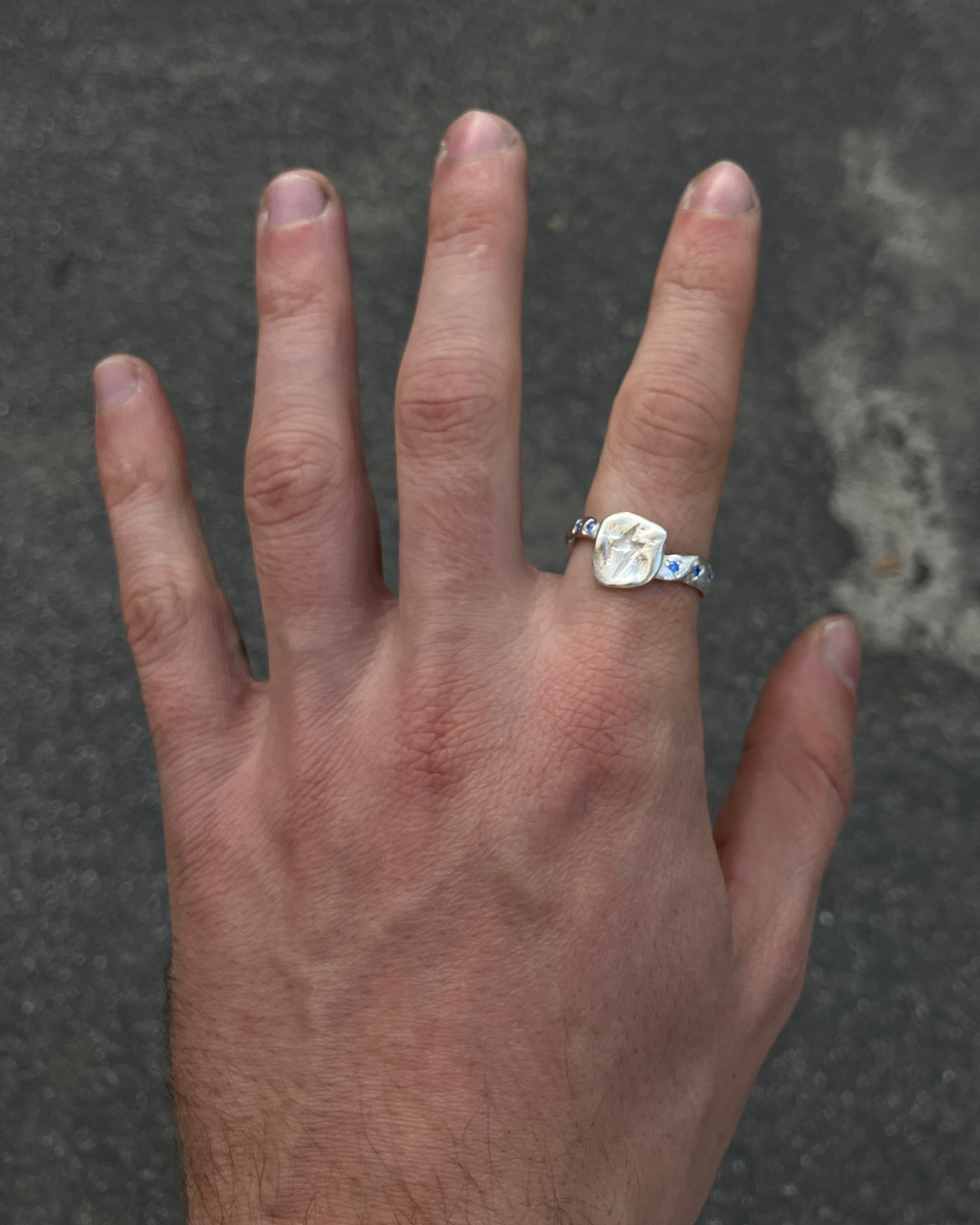 #42 prsten Elektrika ag925