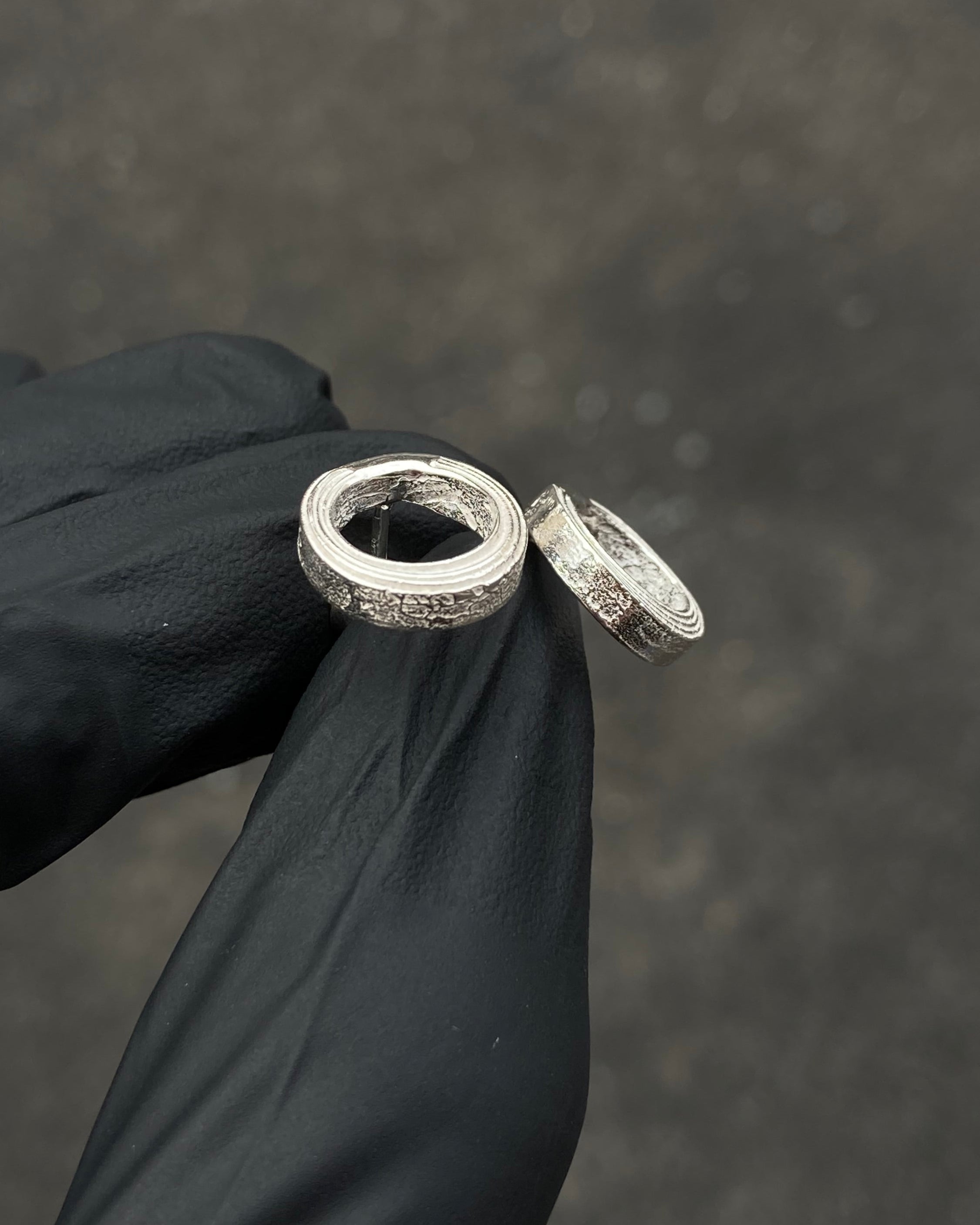 #1 náušnice Beach Artifacts S round ag925