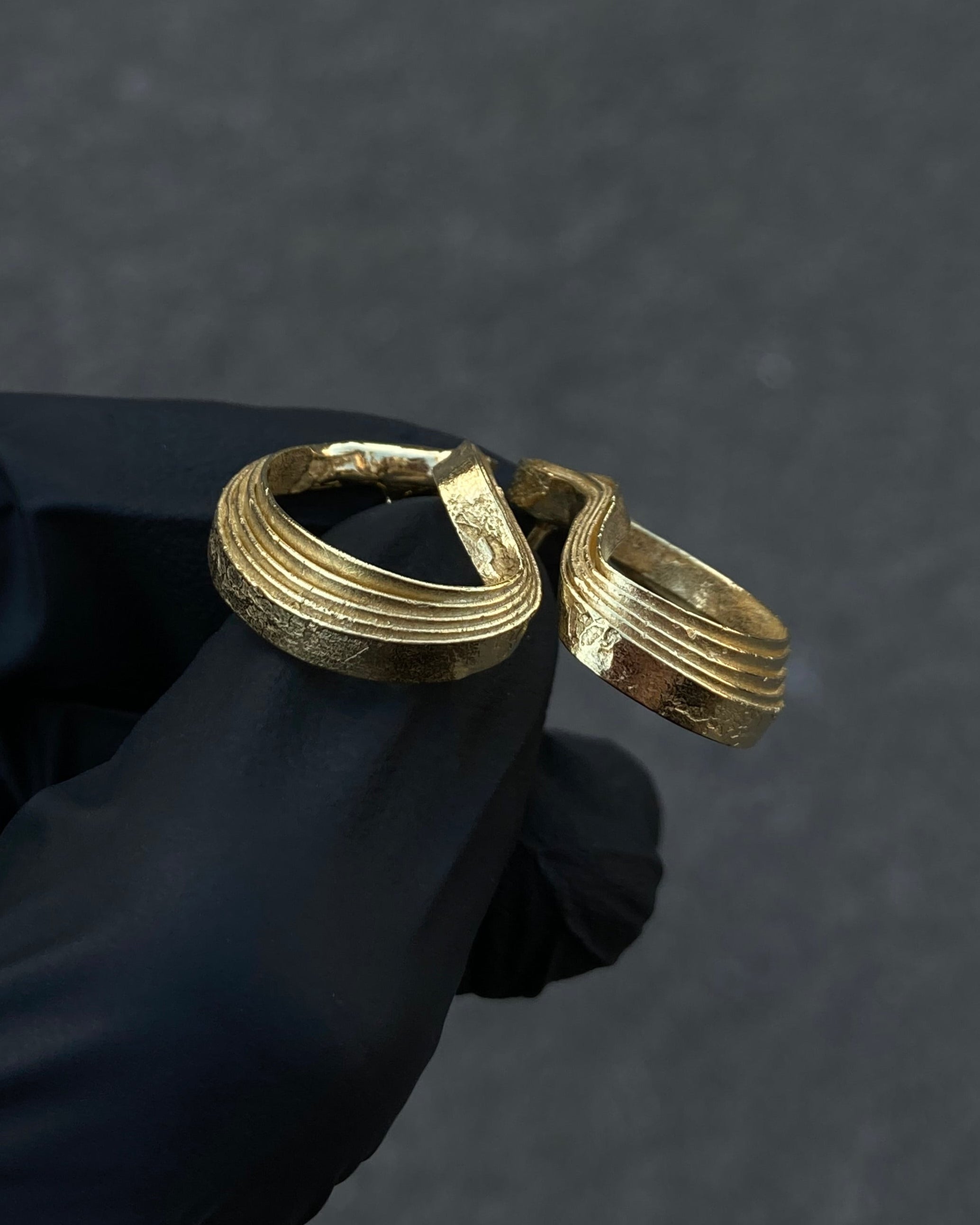 #3 náušnice Beach Artifacts M pozlacené ag925