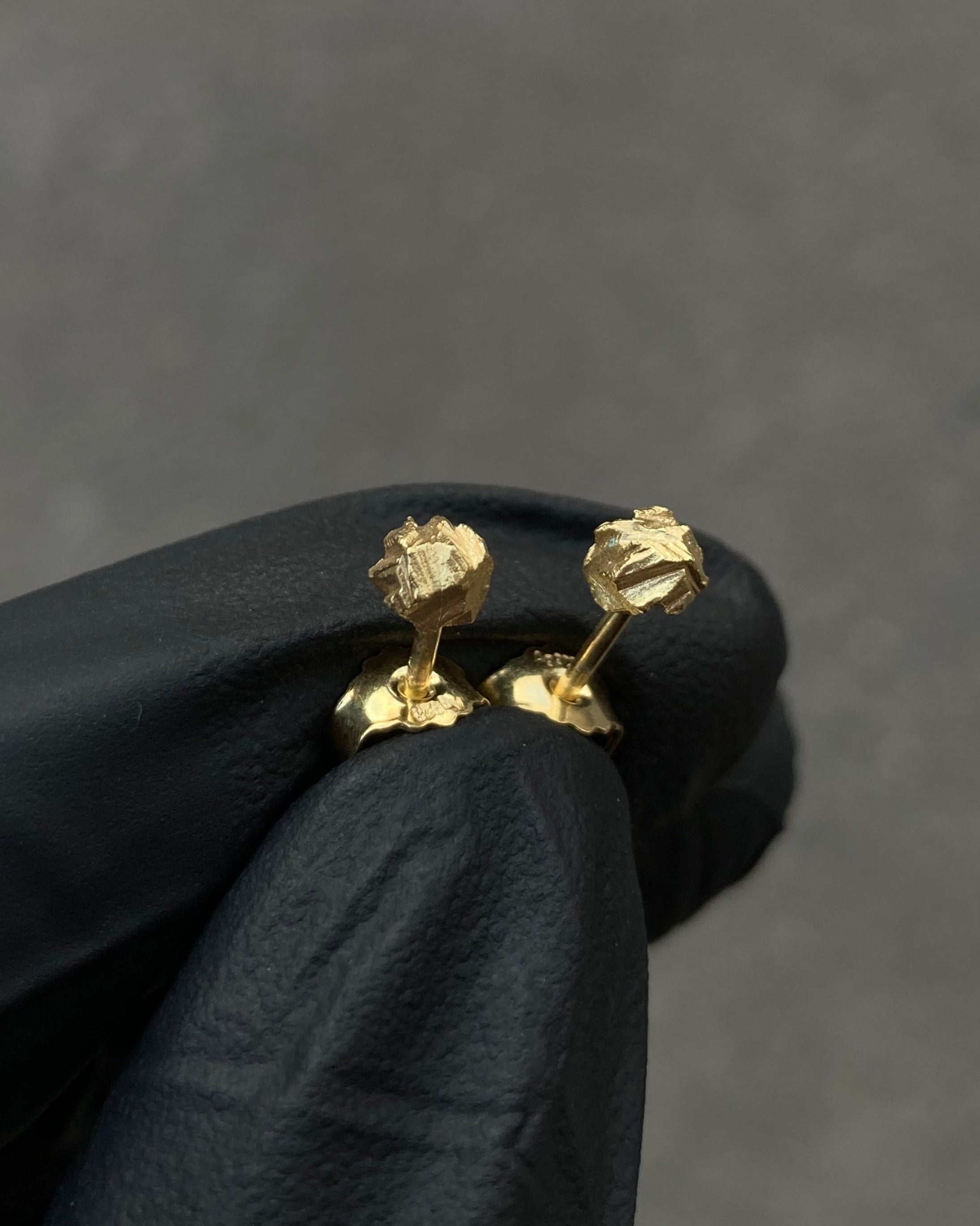 #7 náušnice Soča menší pozlacené ag925