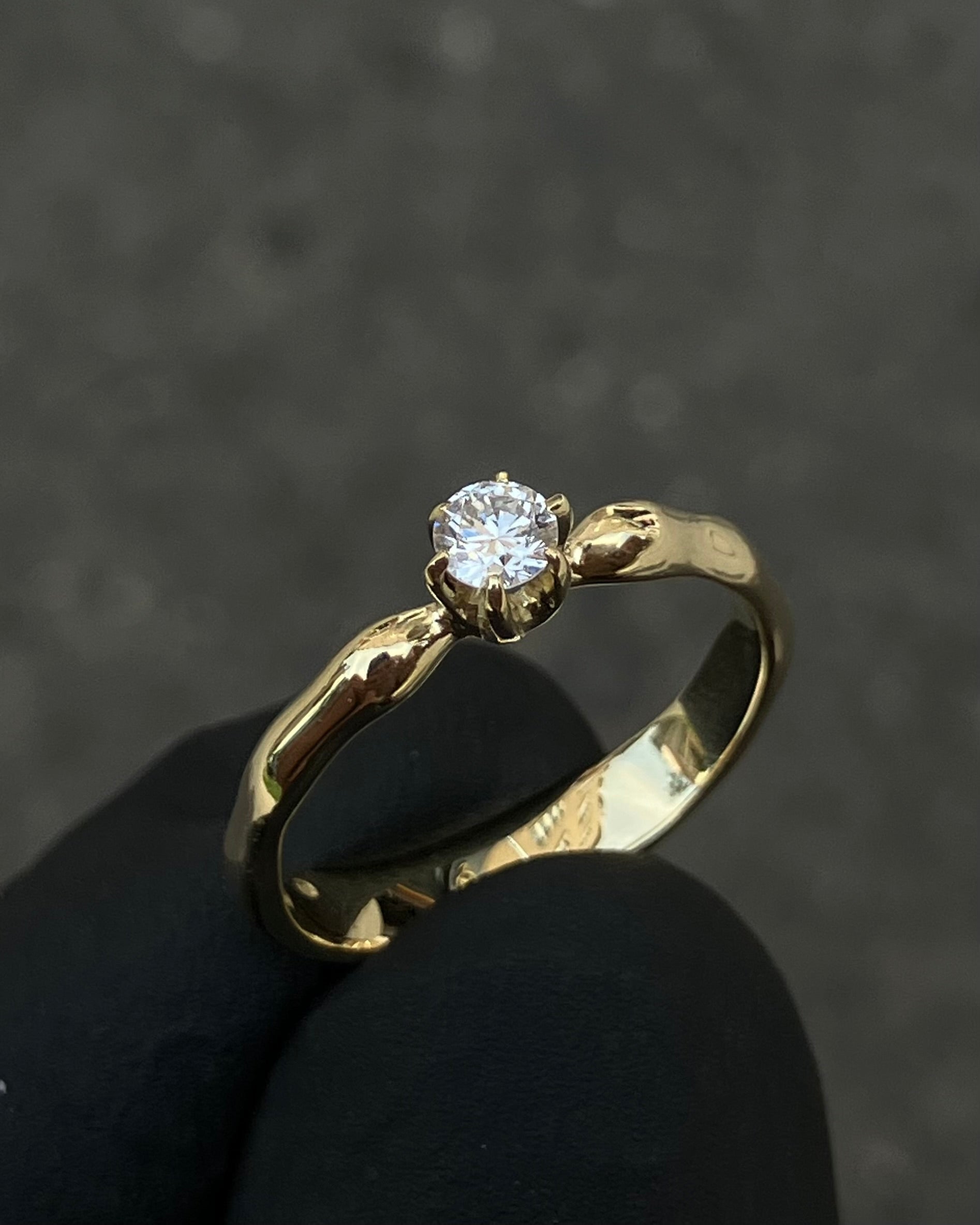 zásnubní prsten So Hot! au585 s labgrown diamantem