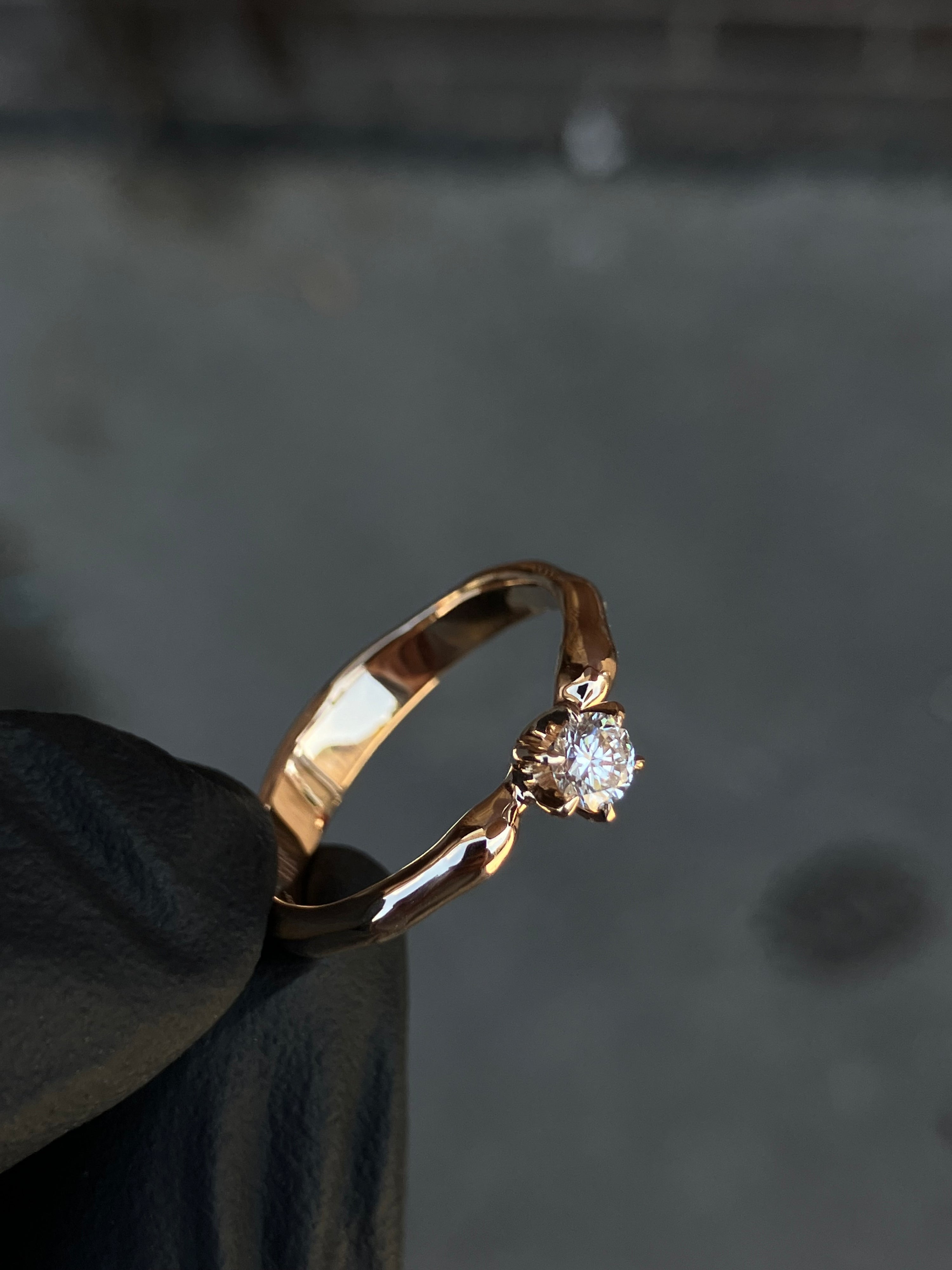 zásnubní prsten So Hot! červené au585