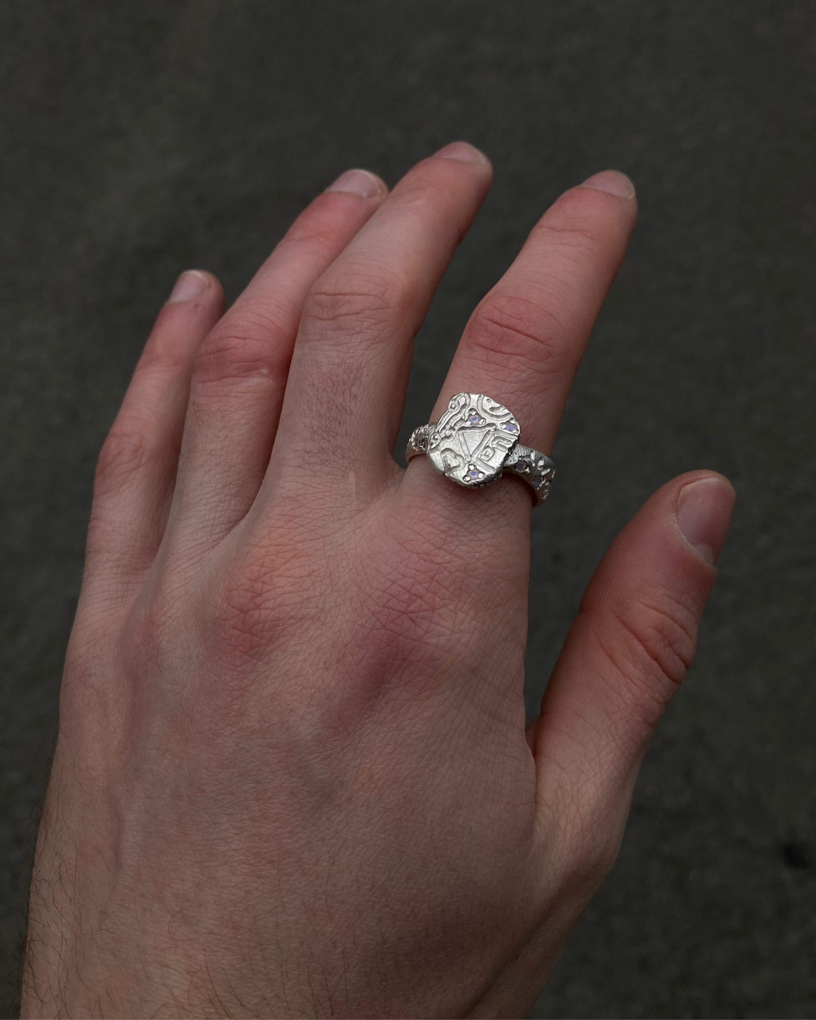 #43 prsten Happy Life ag925