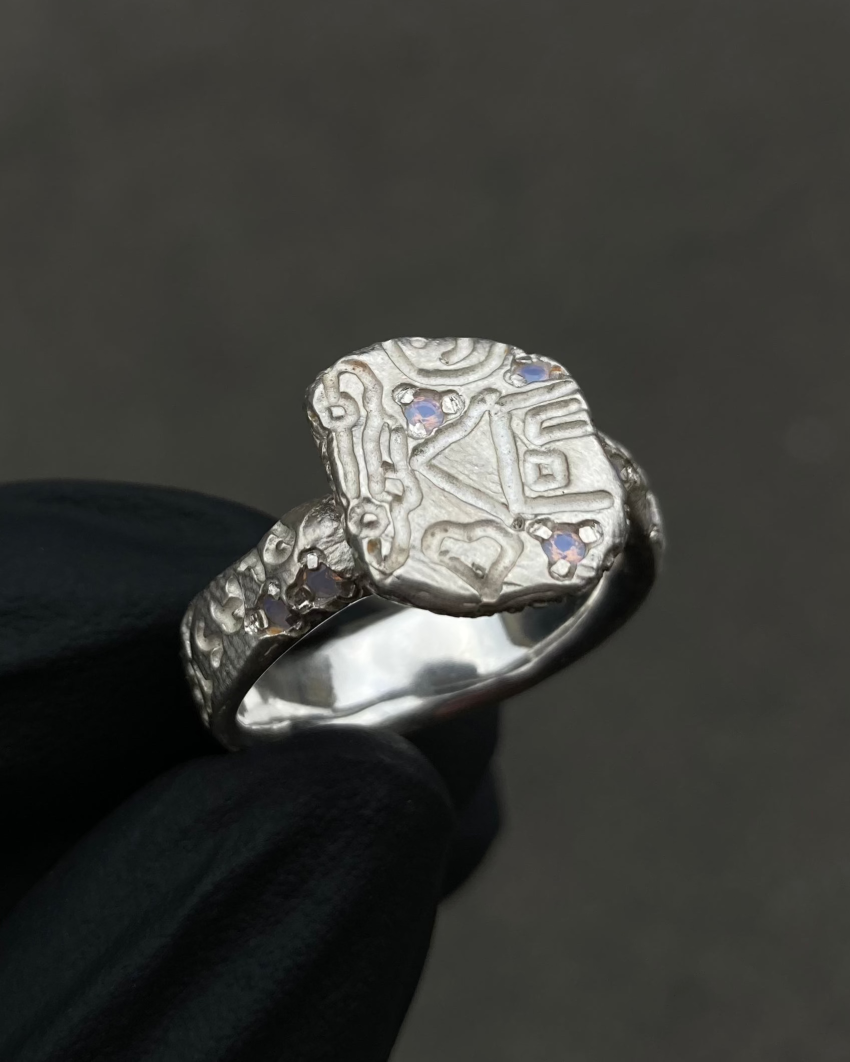 #43 prsten Happy Life ag925