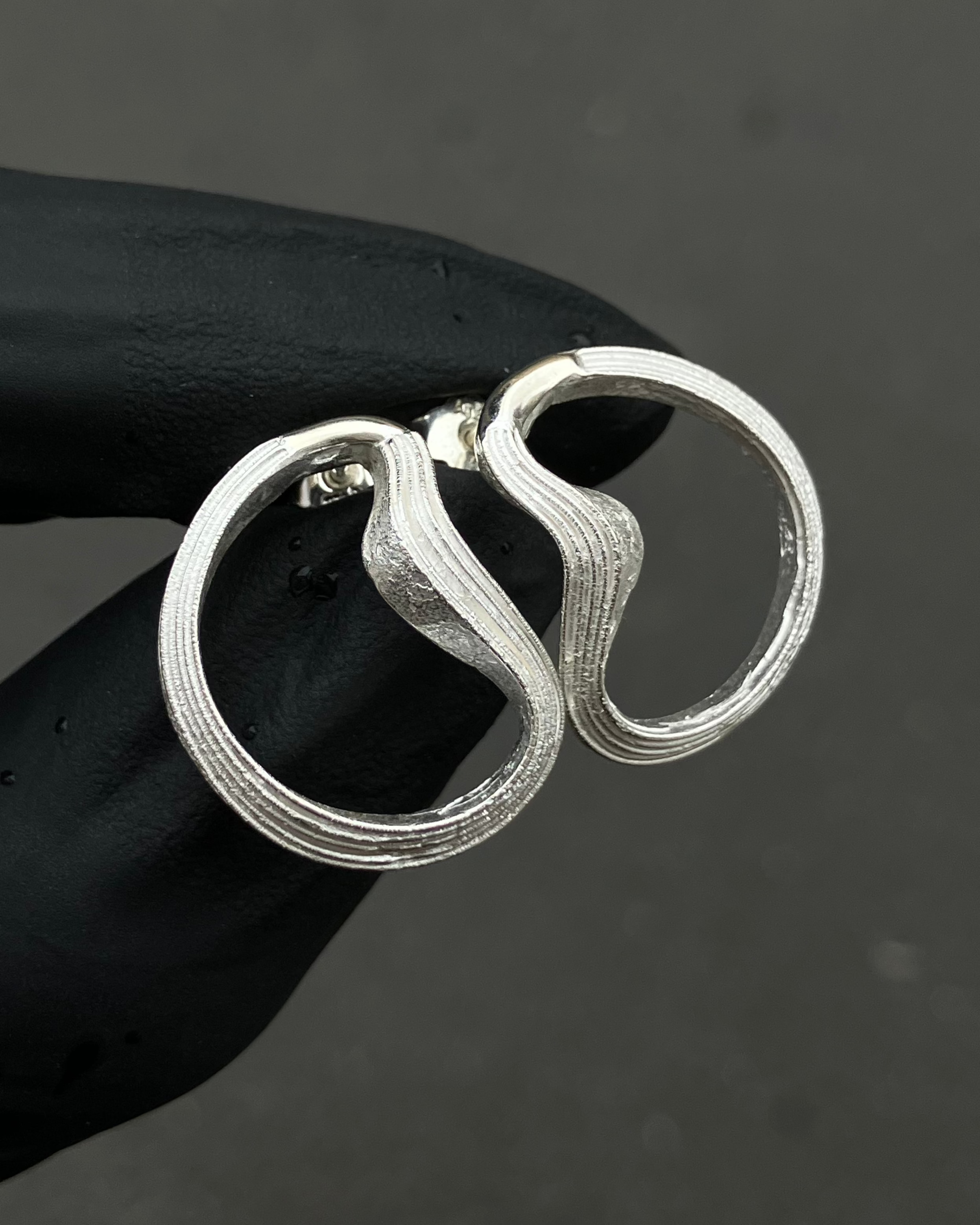 #3 náušnice Beach Artifacts M ag925