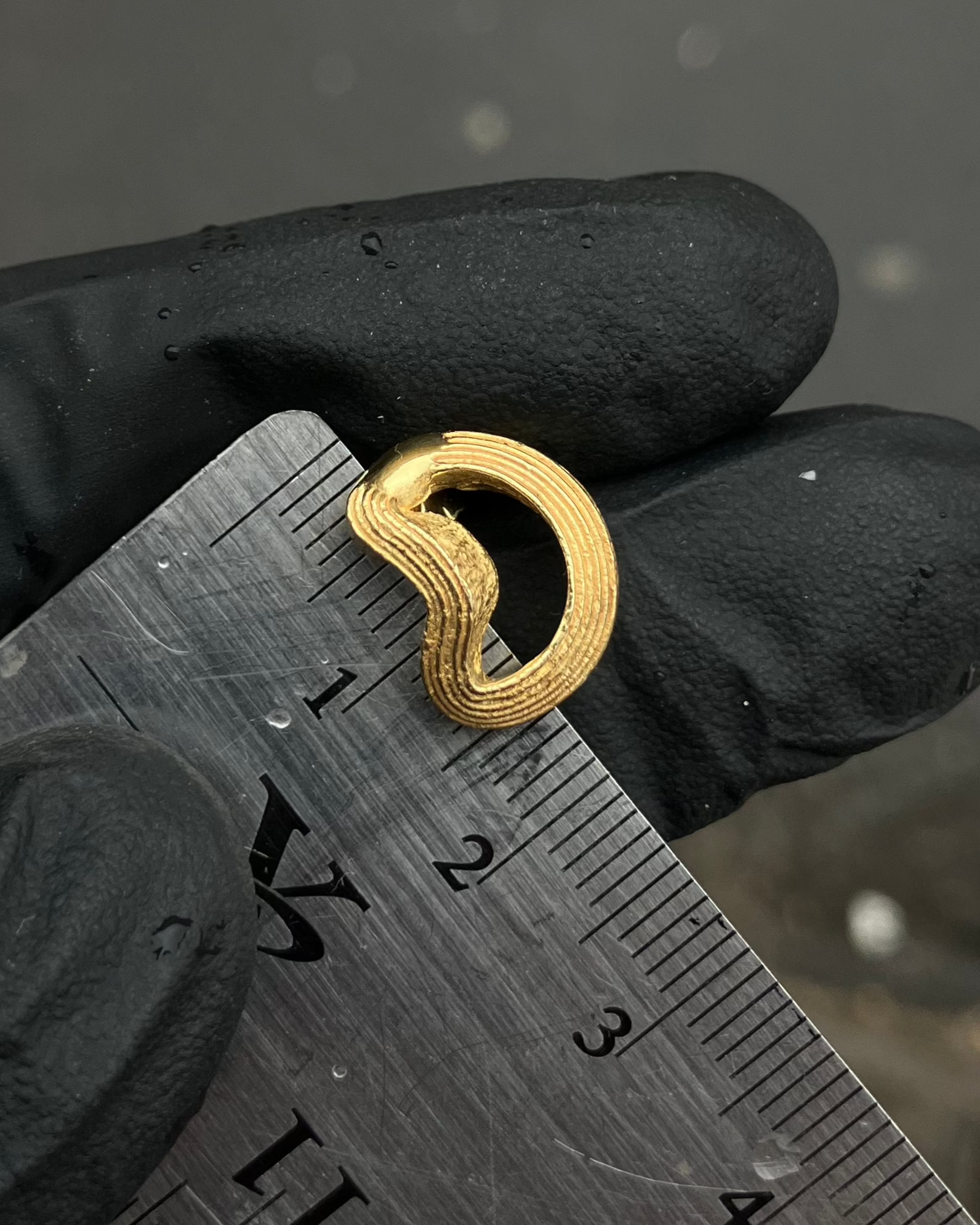 #2 náušnice Beach Artifacts S pozlacené ag925