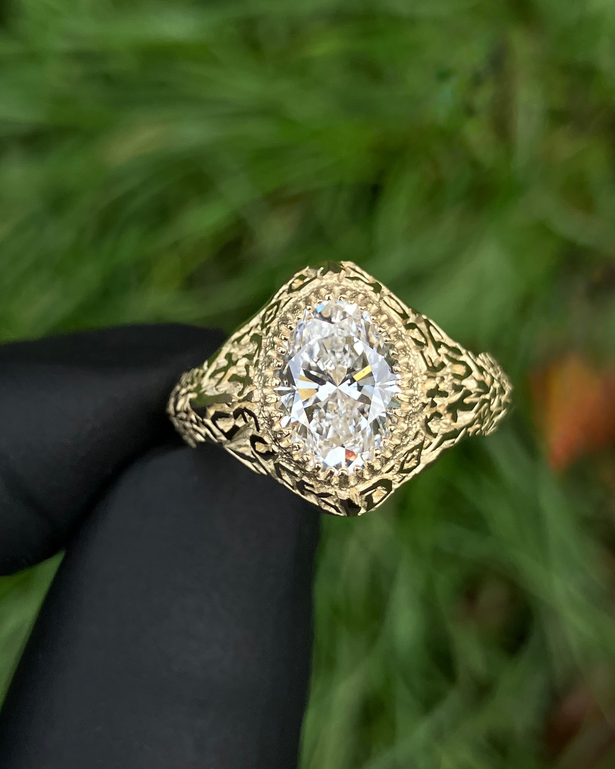 #119 prsten Don't fuck it up au585