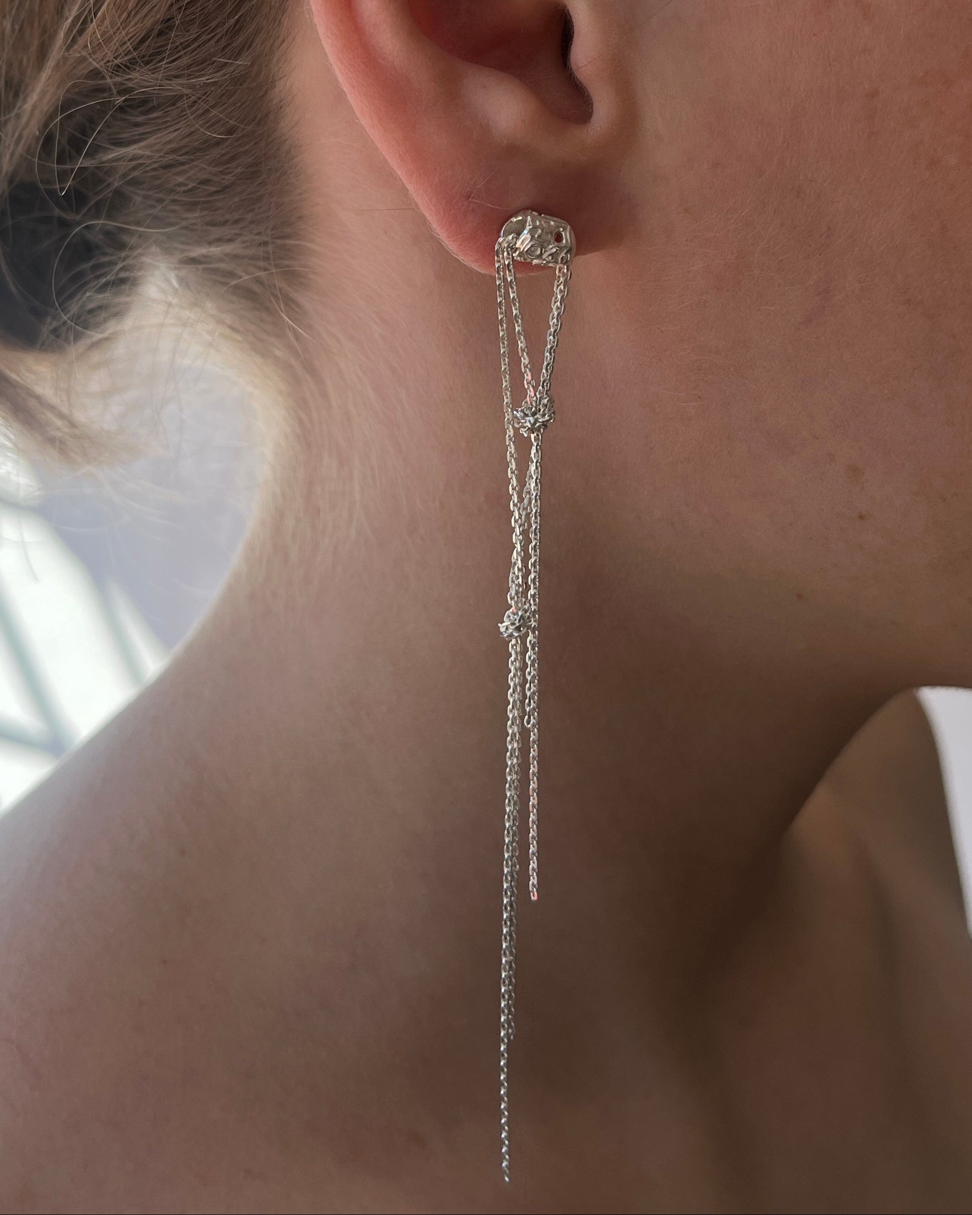náušnice Jan Ear Glyphs L3 ag925