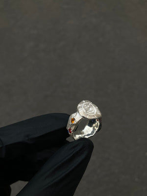 Shiny Happy Ring stříbrný (925/1000)