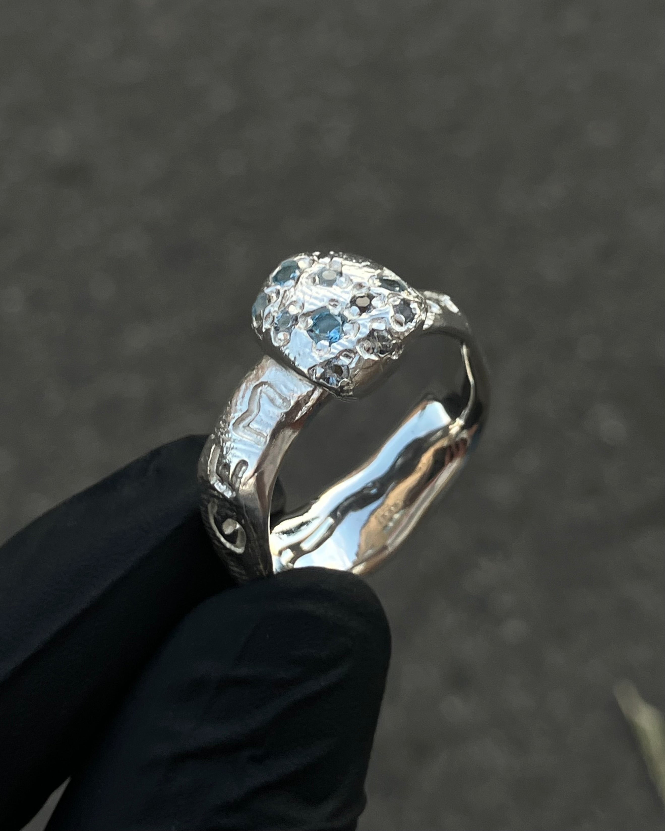 prsten Gem Stone ag925