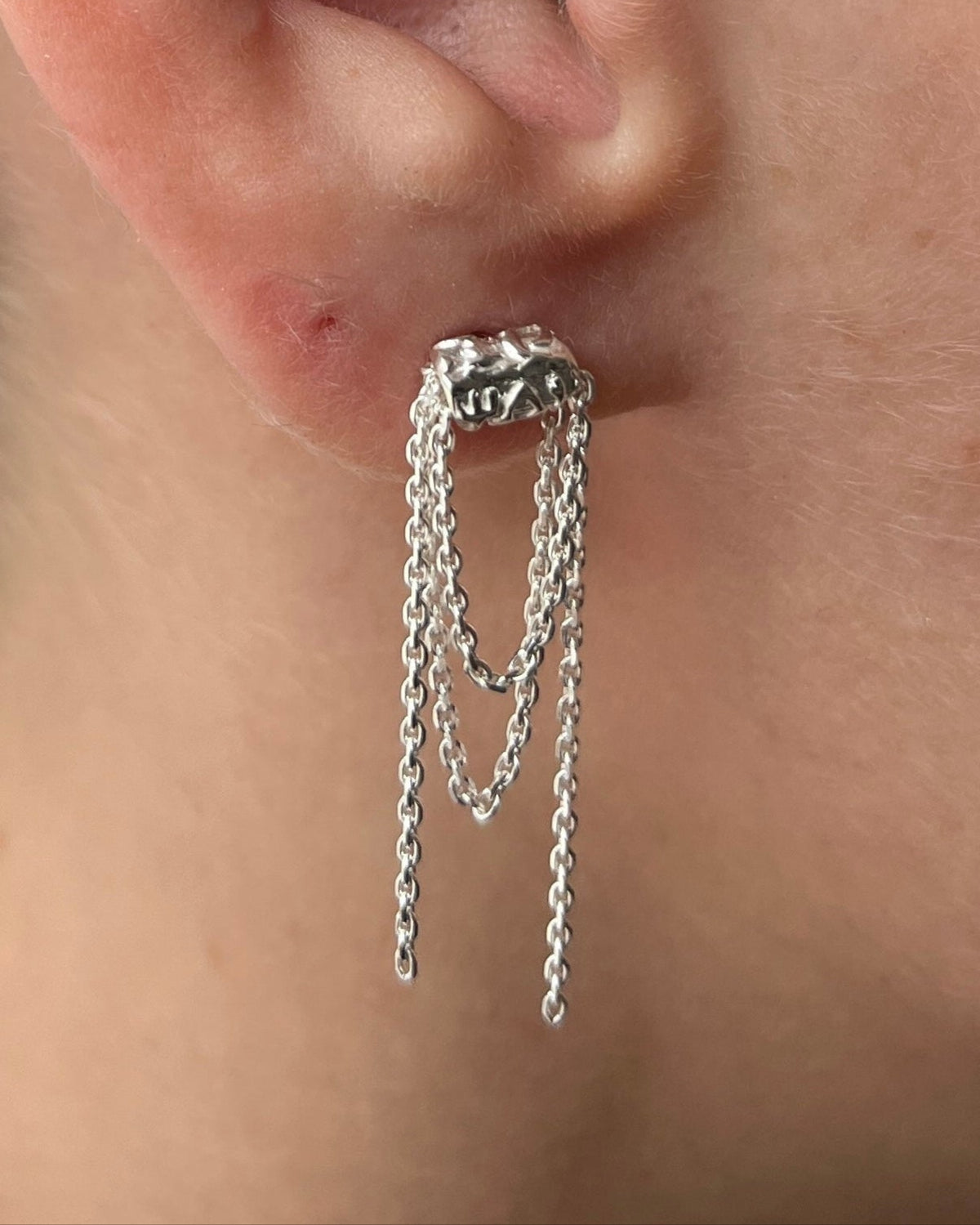 náušnice Jan Ear Glyphs M5 ag925
