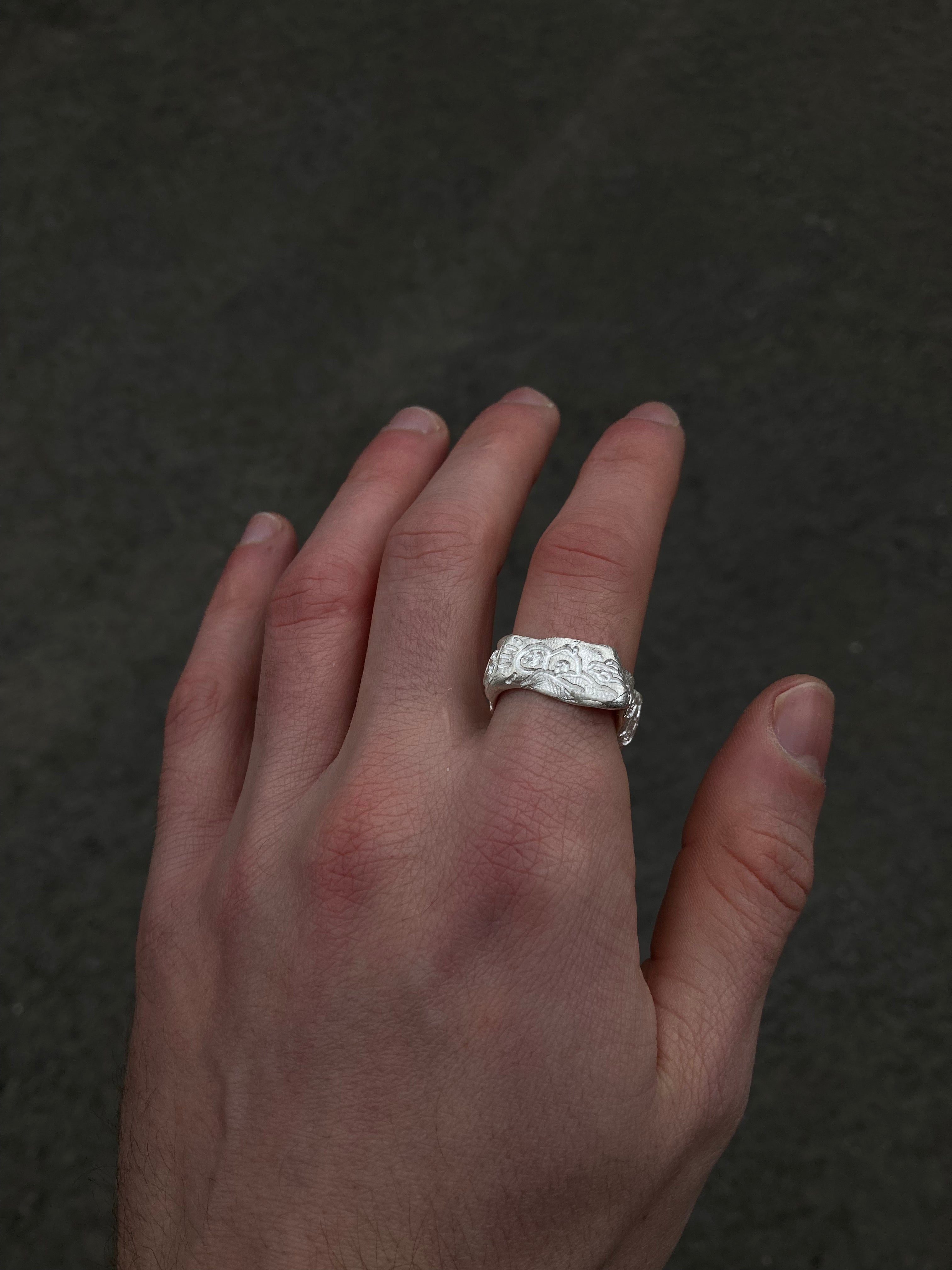 Random Ring stříbrný 925/1000