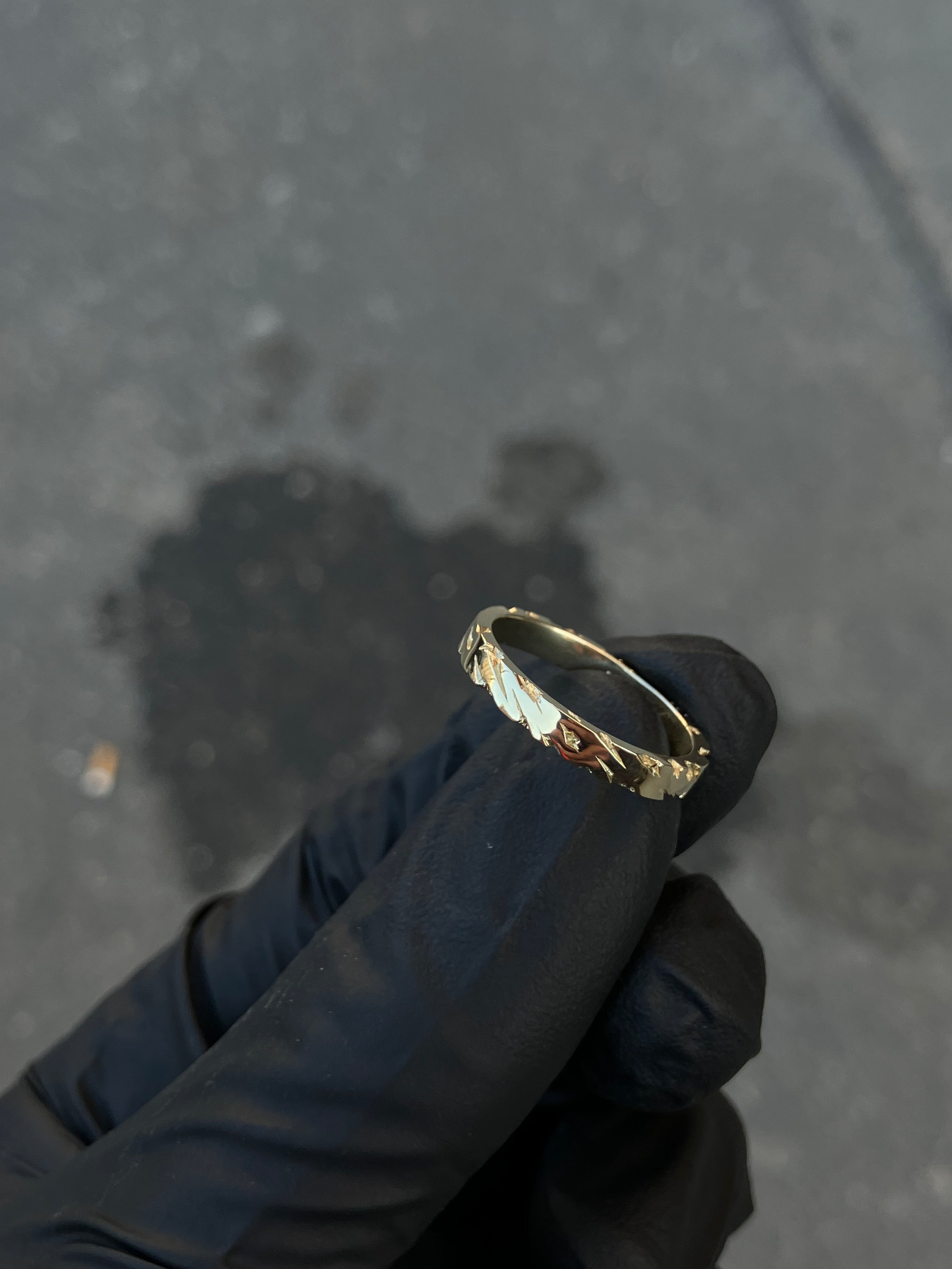 snubní prsten Soča Special užší au585