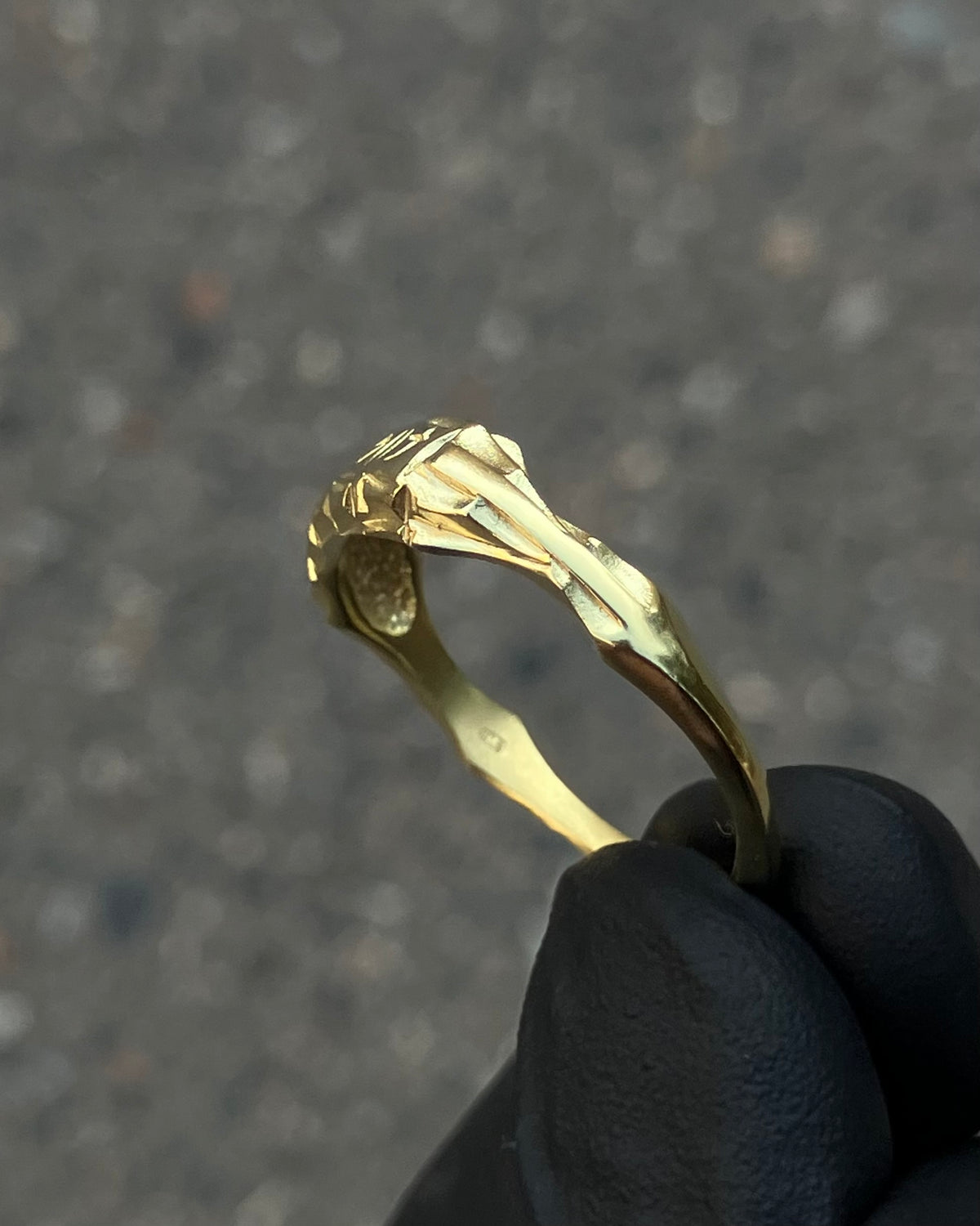 #143 Zen ring au585