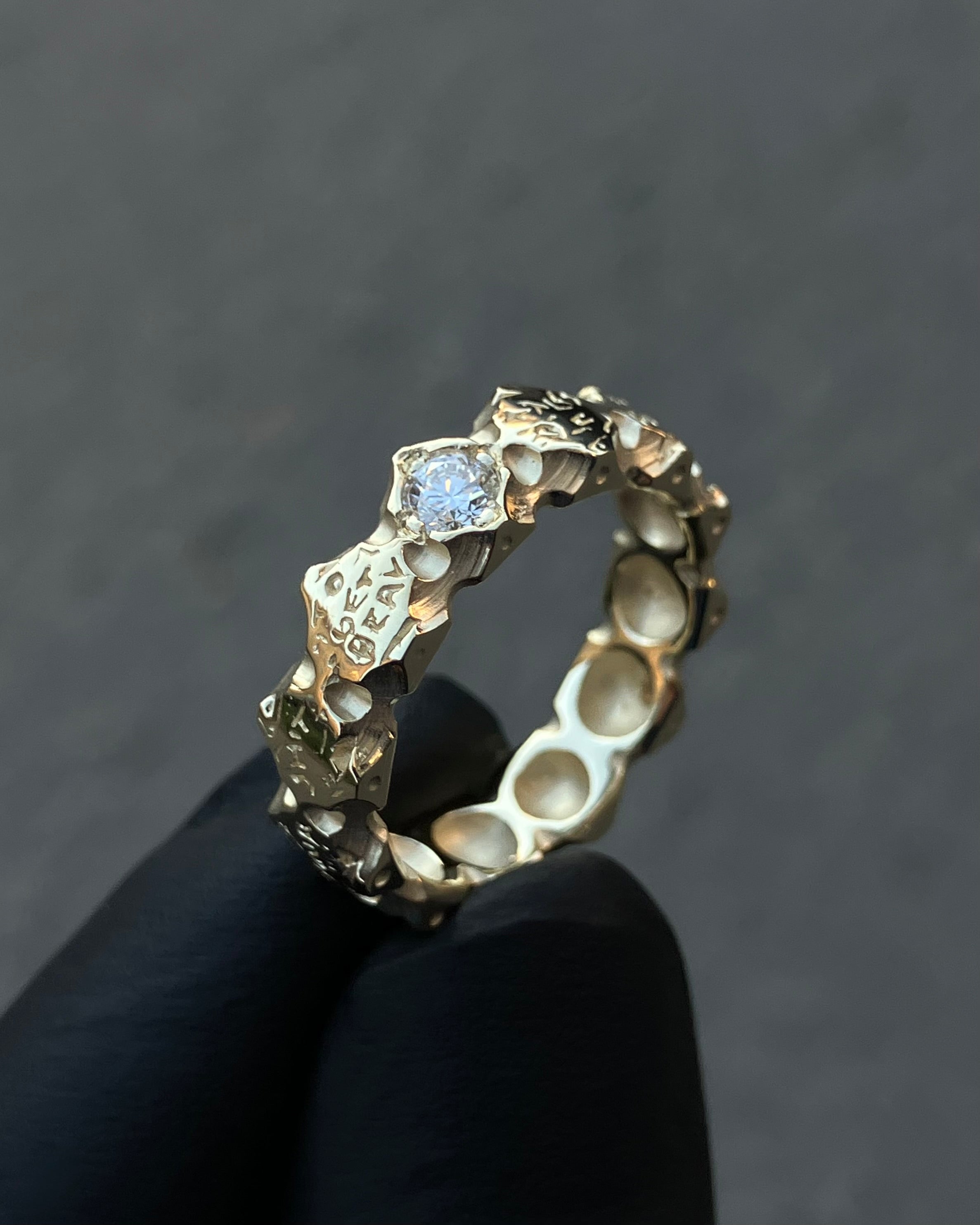 #117 prsten Get your shit together au585