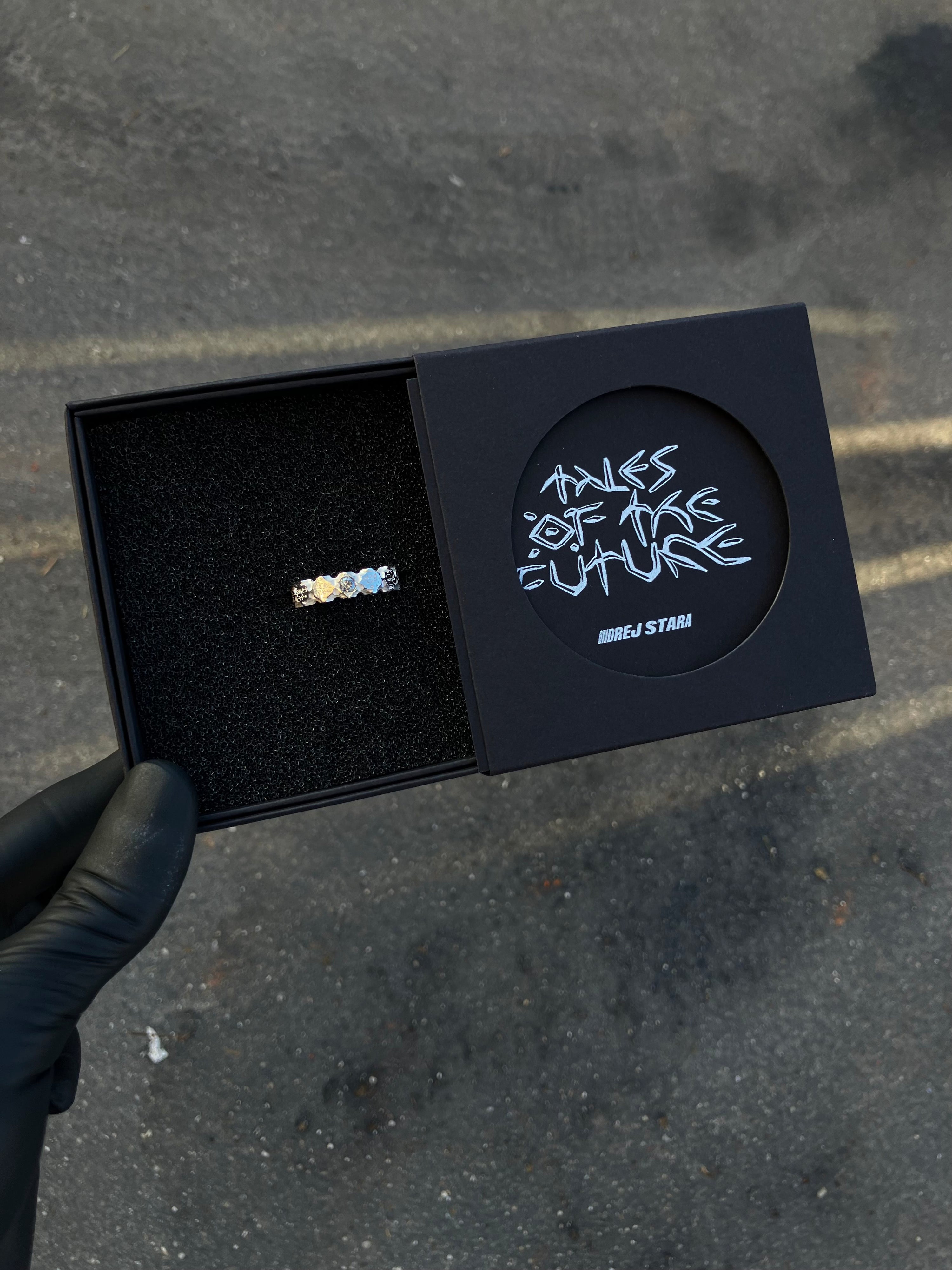 #117 prsten Get your shit together ag925