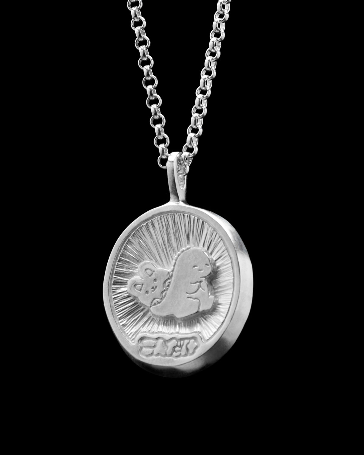 #146 Just the Two of Us Pendant ag925