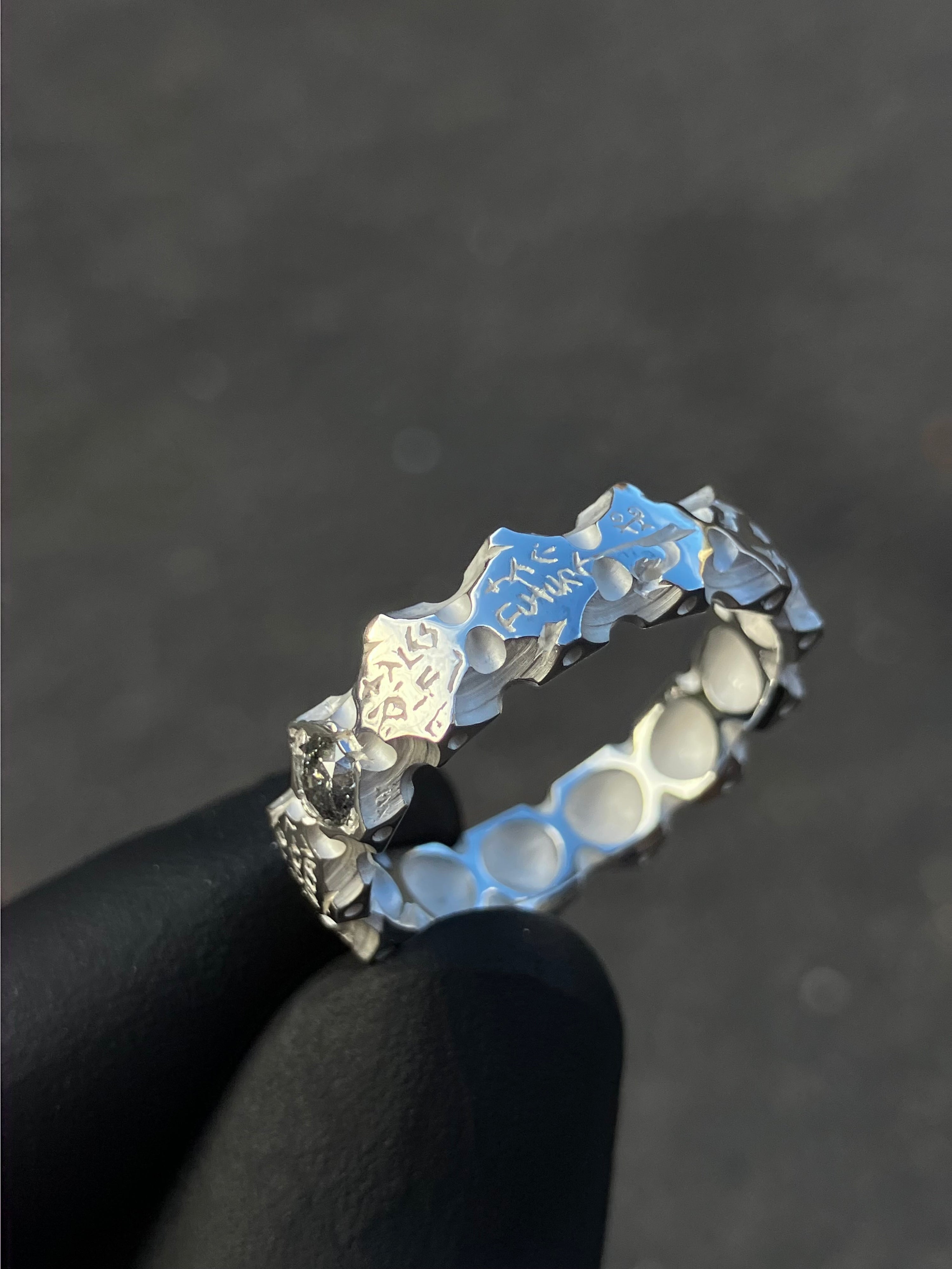 #117 prsten Get your shit together ag925