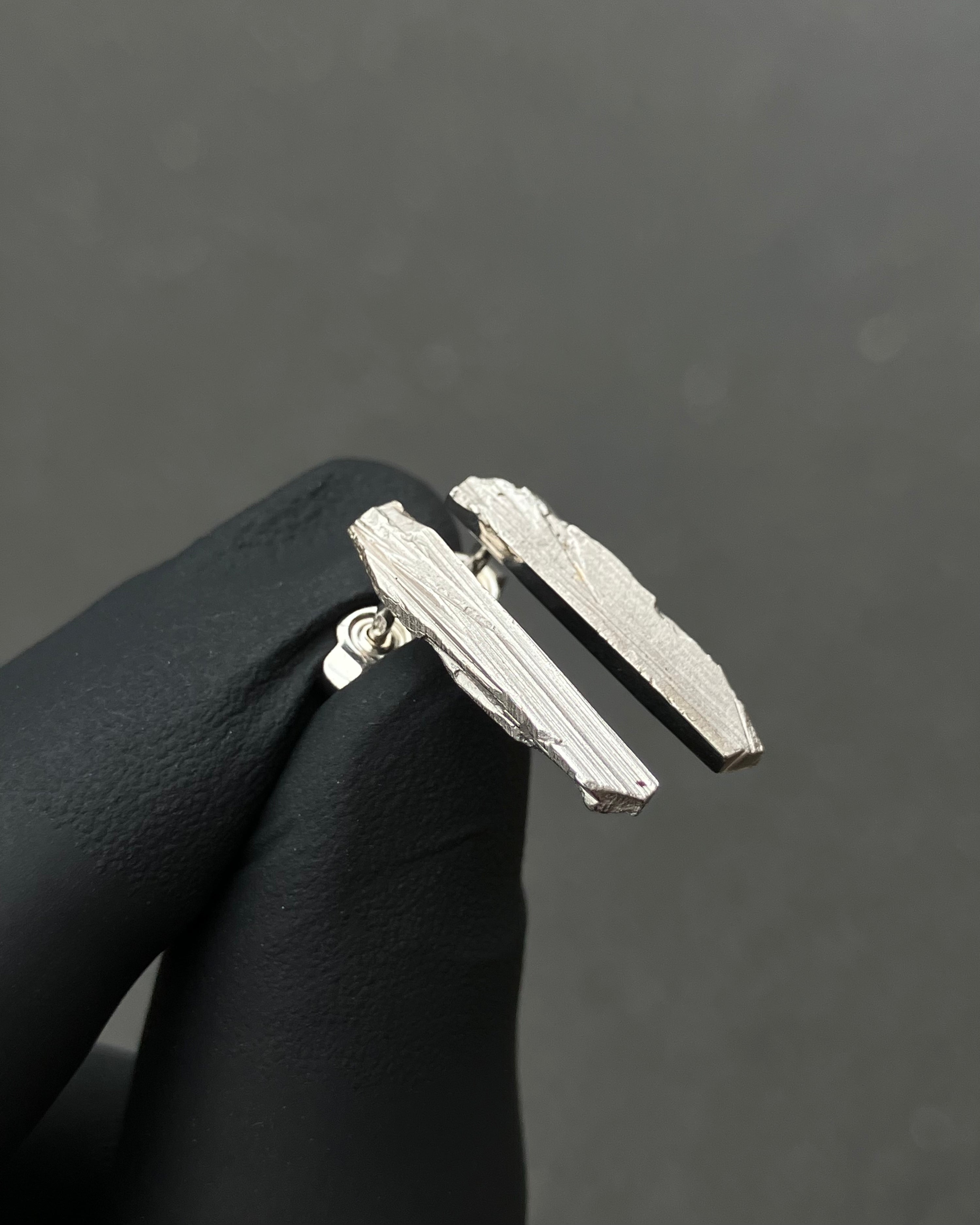 #109 náušnice Soča Fragments ag925