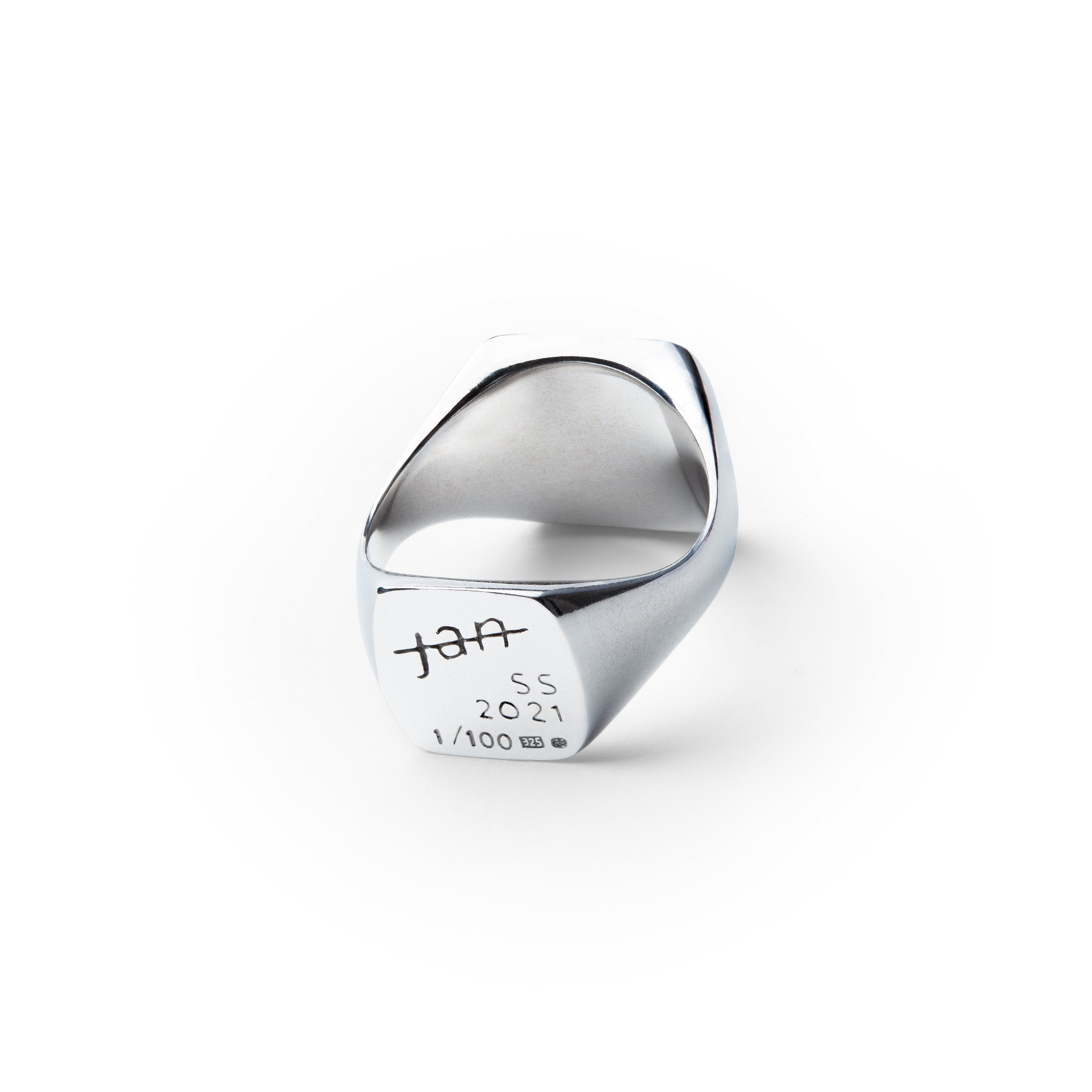 Jan Double Ring  stříbro 925/1000