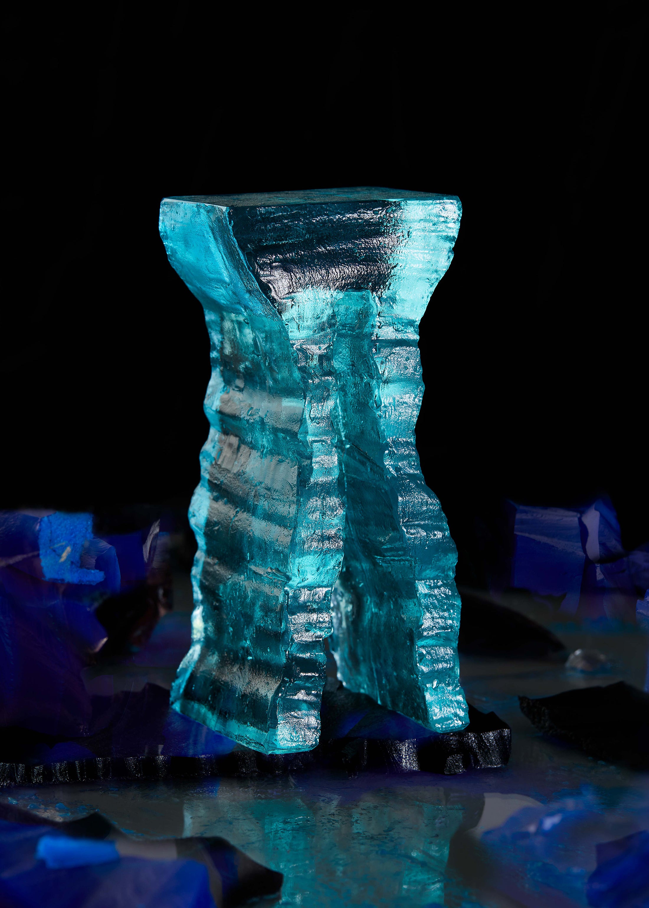 Jelly Altars Tall Aquamarine